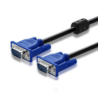 Câble de connexion d'écran électronique mâle à mâle 1.8m VGA3 + 6 conducteurs en cuivre nu connecteurs HDMI RCA Audio HDTV boîtiers d'ordinateur