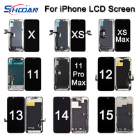 Écran d'affichage LCD à prix bon marché d'usine pour iPhone 12 Pro écran normal remis à neuf