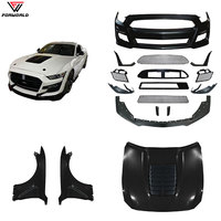 Fabrication en nouvel état pour Ford Mustang GT500 15-17 accessoires Kit de carrosserie complet avec capot de calandre de pare-chocs avant arrière