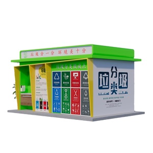 Smart Waste <b>Bin</b> Steel Rectangular Induction Type <b>Sensor</b> Recycling Outdoor Eco Friendly - Product Image 4