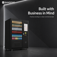 Máquina Expendedora Automática de Bebidas y Snacks BANDENG 6610Pro 22T, Diseñada para el Desarrollo de Programas de Venta Minorista, con Interfaz HD de 21 Puntos y 5 Pulgadas