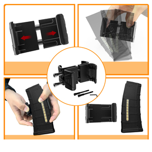 Support de transport pour tube rond en polymère PA66 personnalisé, pour équipement extérieur, accessoire léger en polymère pour montage EDC quotidien - Product Image 6