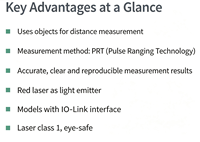 Capteur de distance laser P+F d'origine, nouveau, VDM28-8-L1-IO/73c/136