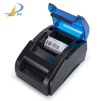 Printer Thermal USB untuk Struk POS Desktop 58mm Portabel Android BT-58D
