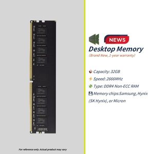 Brandneuer, hochwertiger 32-GB-DDR4-Desktop-PC-Speicher mit 2666-MHz-RAM auf Lager - Product Image 3