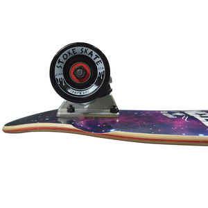 De Skateboard crucero 26x7 pulgadas Tabla de <span class=keywords><strong>Skate</strong></span> completa Galaxy Floral - Product Image 4