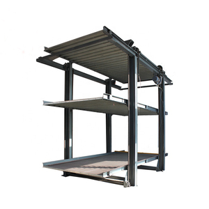 Sistema de Estacionamiento Mecánico PSH de 2 Niveles para Elevación y Desplazamiento, Equipo de Garaje Vertical Automatizado - Product Image 1