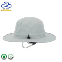 Cappello a Secchiello Premium con Logo Personalizzato, Tinta Unita, Tesa Larga, Leggero e Traspirante per Protezione Solare da Spiaggia e Attività all'Aperto