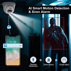 8MP 32 채널 <span class=keywords><strong>Cctv</strong></span> 카메라 시스템 Nvr 인간 감지 야간 투시경 HD <span class=keywords><strong>Cctv</strong></span> 카메라 보안 비디오 키트 - Product Image 2