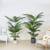 Plante Artificielle Phénix en PE, 100-200cm, pour Décoration de Salon et Anniversaire, Vente en Gros