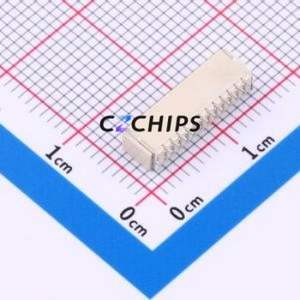 ZX-SH1.0-12PWT Wire-to-Board Pin Header SMD,P=1mm,Horizontal Mount Connector 1x12P 1mm Horizontal Mount SH - Product Image 2