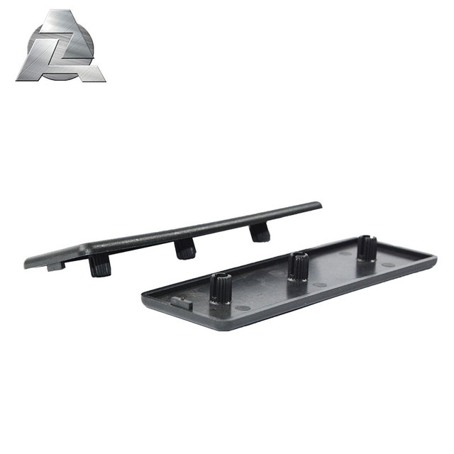 Hot Sale Black Color 40 X 120 Aluminum T Slotted Framing ABS Square Plastic End Cap