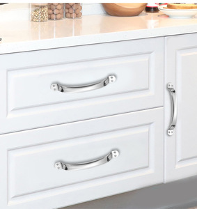 Contemporary Stainless Steel Tubular Handles & <b>Knob</b> for Wardrobe Dresser Kitchen Living Room Apartment-Durable Easy Installation - Product Image 3