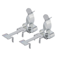 Pince de câble de blindage CEM en acier réglable TSC-LFC CC-LFC NS30/15 Type C pour montage sur rail DIN, anti-interférence et décharge de tension à la terre