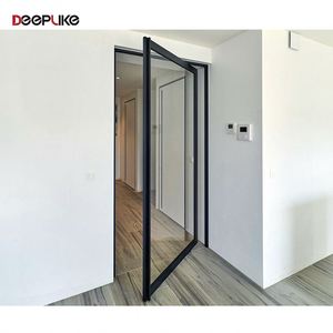 Porta Pivotante in Alluminio con Doppio Vetro per Villa, Nuovo Design <span class=keywords><strong>2026</strong></span>, Porta Pivotante Moderna per Casa e Uso Commerciale - Product Image 6