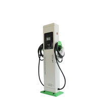 EV Chargerev Wallbox Type 2 32A 22kW CEE Prise triphasée 32amp Fast AC 44kW Station intelligente montée au sol GB/T Chargeur EV avec Wi-fi