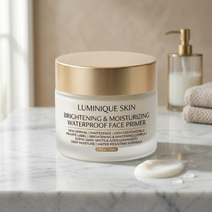 Nouvelle Arrivée en Gros OEM Personnalisable Marque Privée Crème Hydratante Imperméable Base de Teint Contrôle du Sébum Éclaircissante Anti-Pores Dilatés et Taches Sombres - Product Image 3