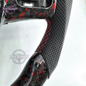 Volante de Fibra de Carbono Real Personalizado para Chrysler 300 2012-2014 Dodge <span class=keywords><strong>Charger</strong></span>/Dodge Challenger <span class=keywords><strong>SRT8</strong></span> - Product Image 4