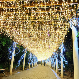 Luci a Cascata LED Impermeabili RTS, Illuminazione Decorativa Estensibile per Natale, Matrimoni, Centri Commerciali e Decorazioni per Porte - Product Image 5