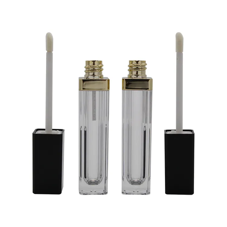 high quality wholesale cosmetics packaging lip gloss tubes bottle with applicator supplier
