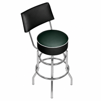 Tabouret de bar moderne en métal avec surface anti-rayures, structure de support stable pour usage commercial dans les bars à domicile, les salles à manger et les espaces de loisirs