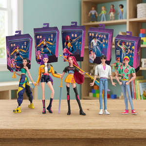 KDH_Random Figuras de Acción de 12 cm, Escala 1:12, Figuras Mini de Fantasía y Ciencia Ficción, Juguete Unisex para Niños de 8 a 13 Años - Product Image 2