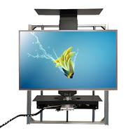 Kabinet TV Lift Otomatis dengan Sistem Rotasi dan Penurunan Motor Bertenaga Remote, Ketinggian Dapat Disesuaikan, Tersembunyi di Dalam Kabinet