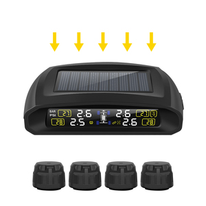 Giảm Giá Mạnh <span class=keywords><strong>Tpms</strong></span> Hệ Thống Giám Sát Áp Suất Lốp Không Dây Năng Lượng Mặt Trời Đồng Hồ Đo Áp Suất Kỹ Thuật Số Cảm Biến Bên Trong Cho Xe Hơi Ô Tô - Product Image 1