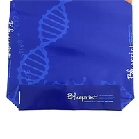 Sac tissé en PP sac 25kg 50kg sac de valve de fond de bloc en plastique pour l'emballage de ciment et d'aliments pour animaux
