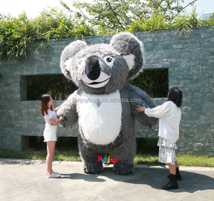 Costume da Mascotte Gonfiabile Natalizio Personalizzato a Forma di Koala in Peluche per Adulti Unisex - Product Image 5