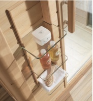 Sauna en bois massif 1 personne avec chauffage au carbone infrarouge lointain Sauna à vapeur sèche Chauffage électrique moderne