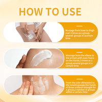 Crème Raffermissante Brûle-Graisse Ventre Plat Marque Blanche - Masseur Corporel Amincissant Anti-Cellulite et Perte de Poids pour Sculpter la Taille