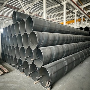 Tubería de Acero al Carbono Soldada en Espiral de 273 mm, <span class=keywords><strong>API</strong></span> <span class=keywords><strong>5L</strong></span> ASTM A106 Q235, Tubo de Hierro Negro de 6 m de Longitud para Transmisión de Agua y Construcción - Product Image 2