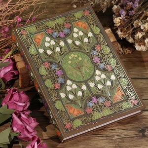 Cuaderno <span class=keywords><strong>de</strong></span> Tapa Dura Cosida con Hilo, Estilo Retro, Personalizado OEM <span class=keywords><strong>al</strong></span> <span class=keywords><strong>por</strong></span> <span class=keywords><strong>Mayor</strong></span>, 80 Hojas, Impresión a Todo Color, Diario, Papelería <span class=keywords><strong>de</strong></span> Regalo para Distribuidores - Product Image 5