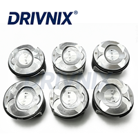 DRIVNIX Pistons de moteur montés de haute qualité 318341 318342 avec segments compatibles avec Maserati Ghibli Levante Quattroporte 3.0T