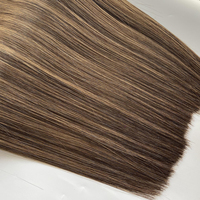 Extensions de cheveux flexibles Haiyi Genius Weft 2026 # Kityall en stock, qualité salon, sans couture, doux