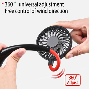 Pequeño enfriador de aire de carga eléctrica portátil de la batería recargable Mini ventilador - Product Image 4
