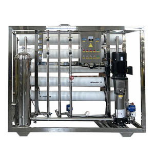 Système de purification d'eau par osmose inverse homologué CE, 1500 litres par heure, filtration ISO, équipement de traitement d'eau RO - Product Image 1