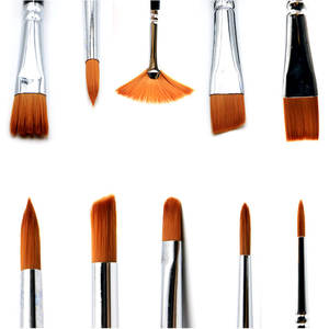 Juego de pinceles de nailon de Punta diferente de Venta caliente con personalizado para acrílico, acuarela, gouache y pintura al óleo - Product Image 3