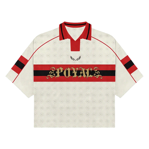Maillot de football personnalisé, impression par sublimation, uniforme d'équipe personnalisé, haut pour homme, boutonné, respirant, séchage rapide, vêtements de sport - Product Image 1