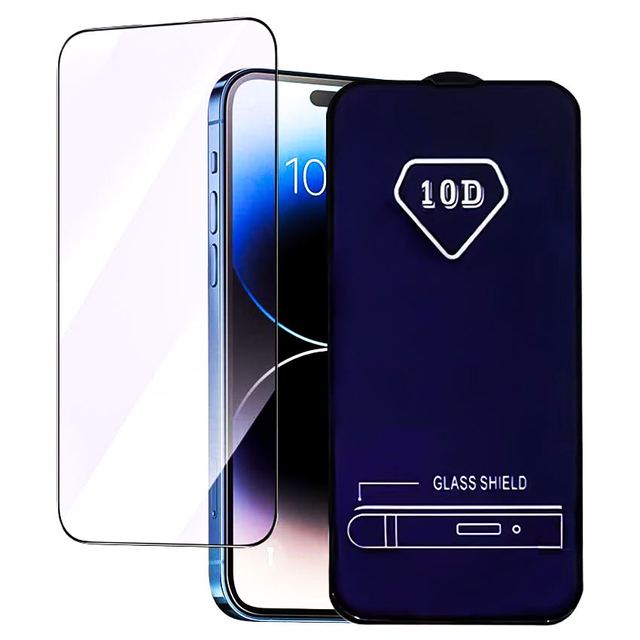 AFS 10D Grade AAA 9H Anti Blue Light Anti Scratch Waterproof Tempered Glass Screen Protector Mobile Phone Full Coverage HD Clear