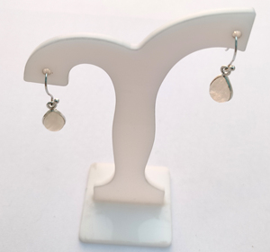 925 argent arc-en-ciel pierre de lune boucle d'oreille femmes mode boucles d'oreilles en argent Sterling en gros 925 bijoux en argent Sterling indien boucle d'oreille - Product Image 4