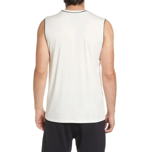 Camisetas Deportivas para Hombre, de Alta Calidad, Tejido de Spandex/Algodón, Tallas Grandes, Transpirables, Ecológicas, para Gimnasio, Entrenamiento y Fitness - Product Image 3
