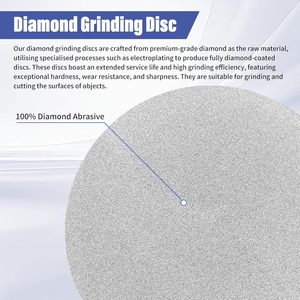 12Inch 300mm Diamond Grinding <strong>Disc</strong> Flat Lap Polishing <strong>Disc</strong> <strong>Sanding</strong> Abrasive Wheel for Gemstone Tile Porcelain Glass Stone - Product Image 3