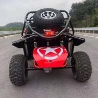 Quad électrique 3kW 72V avec batterie au lithium, vitesse 30-50 km/h, autonomie 50-70 km, certifié CE, pour travaux agricoles hors route, châssis en acier