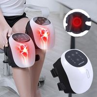 Beheizter Kniemassagegerät mit Touchscreen, Vibration, Rotlicht und Intelligenter Zeiteinstellung