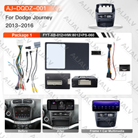Reproductor Multimedia DVD para Auto de Alta Calidad, Plug and Play, con Marco de 12.3 Pulgadas para Dodge Journey 2013-2016, Compatible con CarPlay