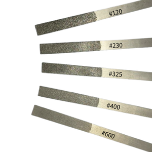 Lima Plana Profesional OEM con Recubrimiento de Diamante, para Acabado de Moldes Industriales, Trabajo de Laboratorio Dental, Procesamiento de Superficies de Materiales Duros - Product Image 4