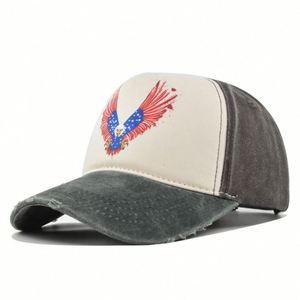 Gorra de Béisbol Bsci Personalizada de Perfil Bajo con Estampado de Bandera Nacional, Estilo Vintage, sin Estructura, de Algodón Lavado, Económica - Product Image 5