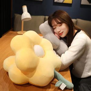 Flower Shape Plush Pillow Cushion For Desk Nap Kids Classroom Use - Product Image 2